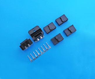 Trung Quốc 20 Pin Automotive Connectors Dual Row Nylon 66 UL 94V-0 JVT 2368HNO-2X10 nhà phân phối
