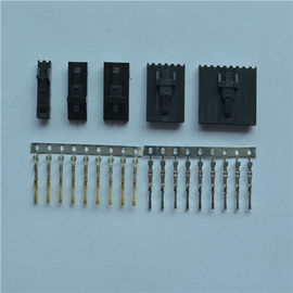Trung Quốc 2.54mm UL1430 AWG 24# Half Gold Plated Red / Black 225mm Custom Cable Assemblies nhà máy sản xuất