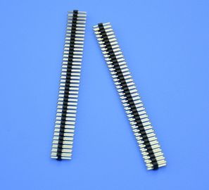 Trung Quốc JVT 2.0mm Pitch PCB Pin Header Connector Single Row Vertical Type 40 Poles Gold Plated nhà máy sản xuất
