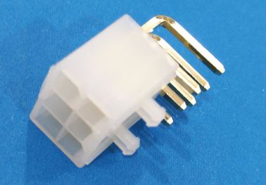 Conn 6pos Header Connector With Plastic Post Dual Row Gold Plated