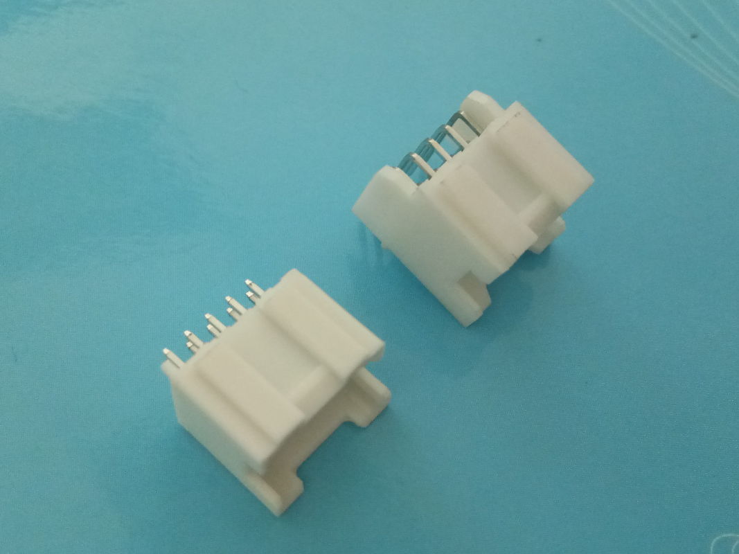 2.0mm PCB Board Connector 5 Poles White Color for Automotive Application