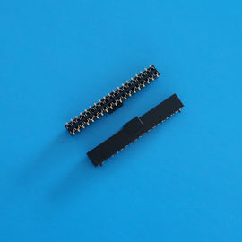 Trung Quốc Right Angle Female Header Connector , Double Type 2.0mm Pitch Female Pin Connector nhà phân phối