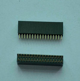 Trung Quốc 2.0mm Pitch Brass Straight Female Pin Connector Contact Resistance 20MΩ Max nhà máy sản xuất